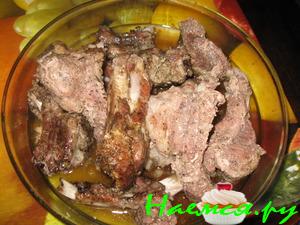 Рёбра из рукава, вкусно и просто