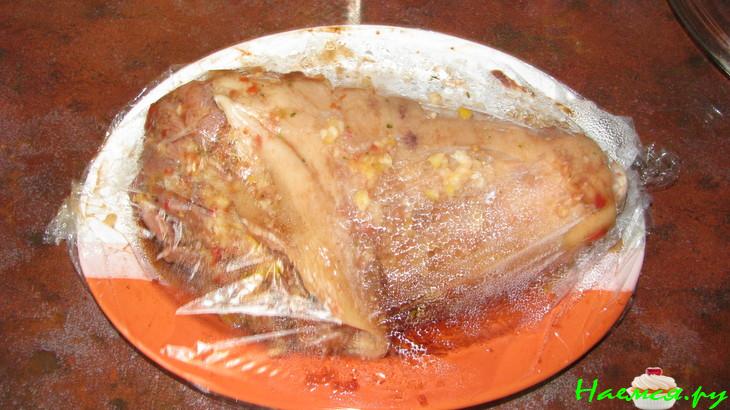 Свиная рулька в меду