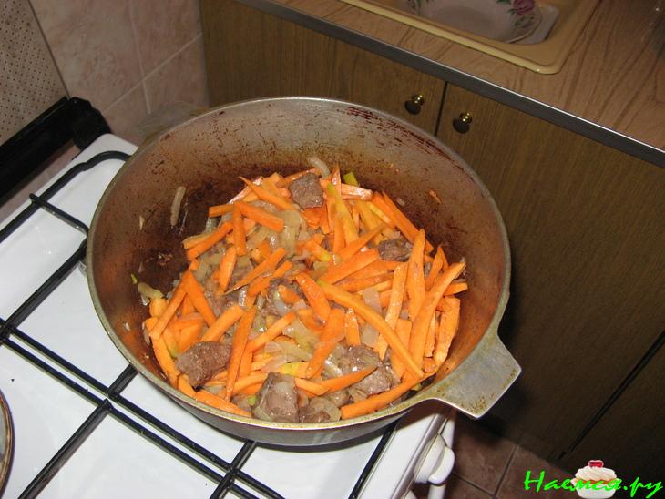 Плов с говядиной