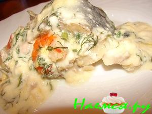 Треска с начинкой