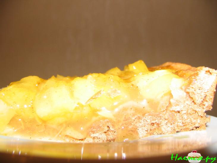 Пирог с ананасом