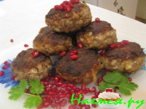 Гречневые котлетки