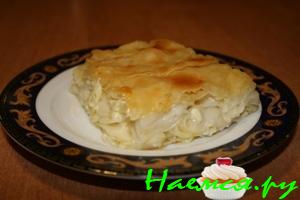 Хачапури с сулугуни и российским сырами