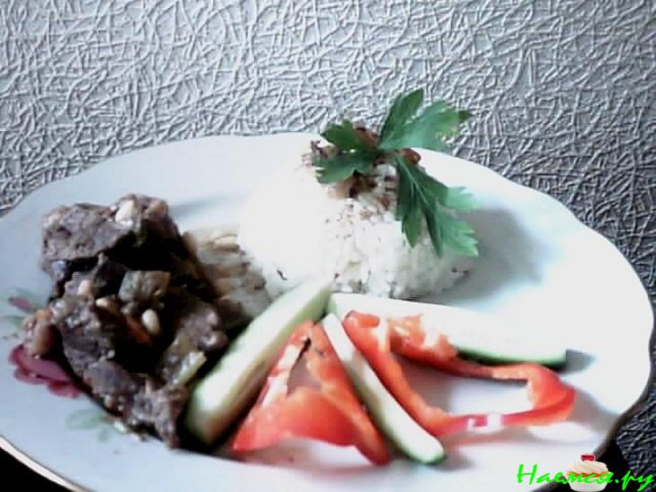 Баранина с орехами Баранина с орехами