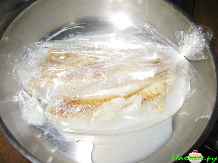 Диетическая рыба в рукаве