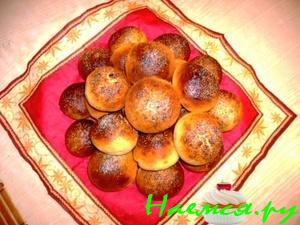Булочки дрожжевые с маком