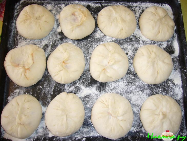 Пирожки с рыбой и зеленым луком Пирожки с рыбой и зеленым луком