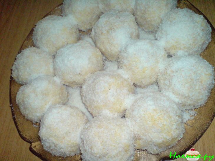 Пирожные "Снежки"