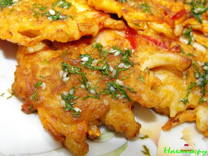 Оладьи по-корейски