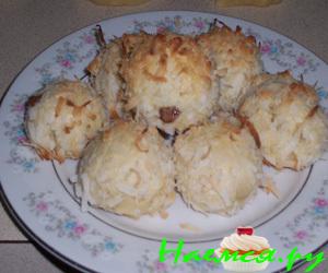 Кокосовые шарики с начинкой