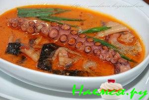 Суп из морских гадов по-азиатским мотивам Суп из морских гадов по-азиатским мотивам