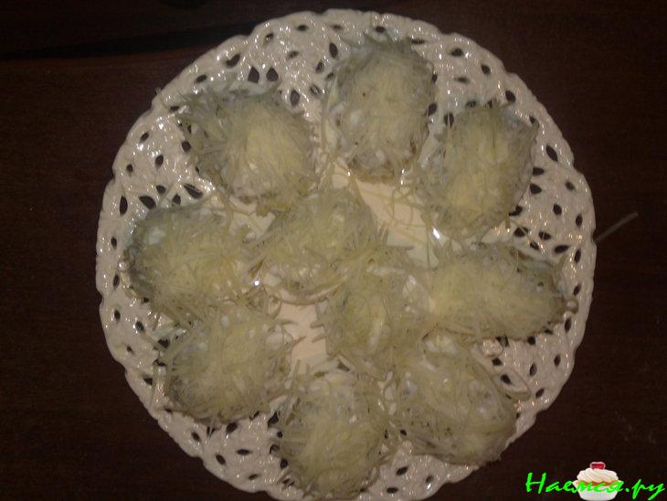 Яйца фаршированные грибами