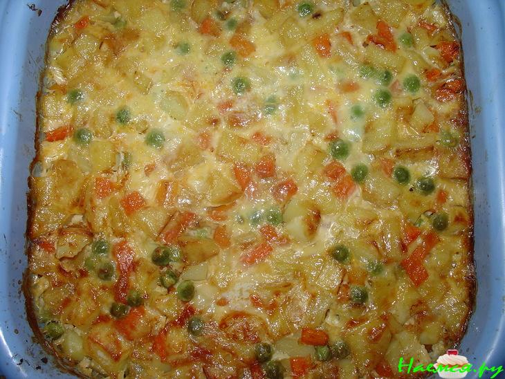 Камбала в овощной грядке Камбала в овощной грядке