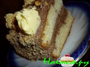 Торт бисквитный с кремом "Любимый"