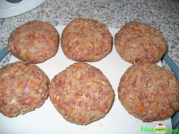 Котлеты из Индейки с Ячневой Кашей