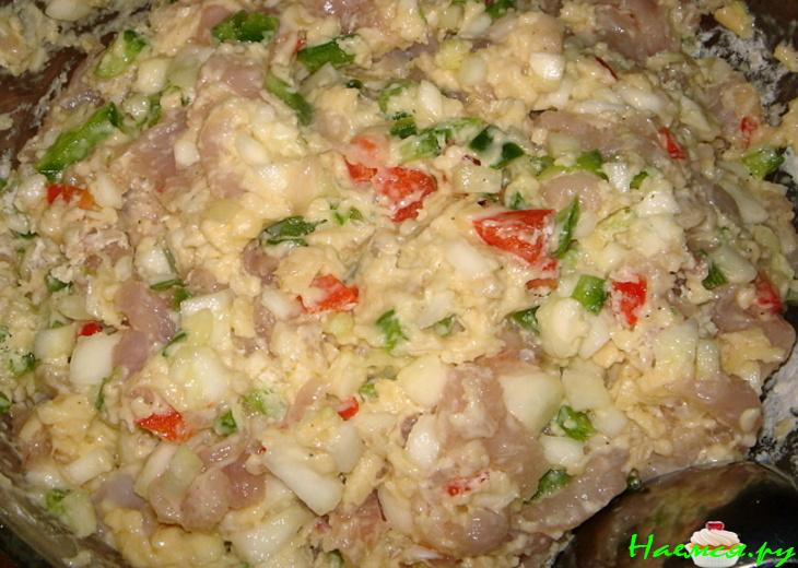 Пикантные котлетки