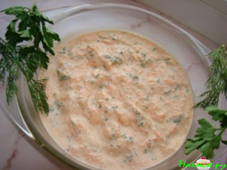 Соус "А-ля цацики" с морковью