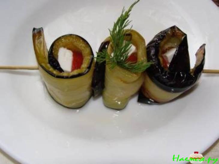 Баклажанные шашлычки