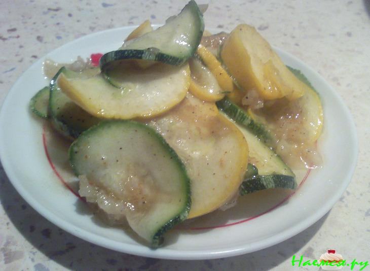 Кабачки острые, по-корейски