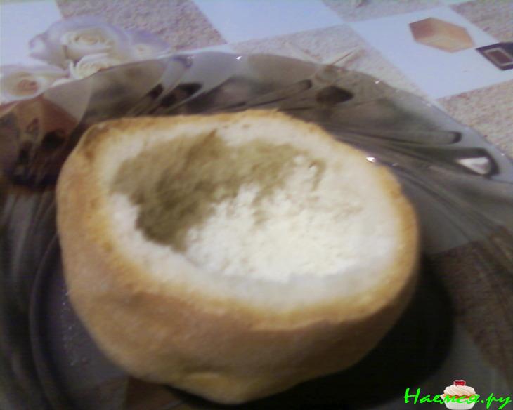 Яичница-болтунья в булочках