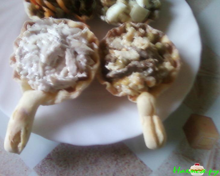 Ложки из недрожжевого теста