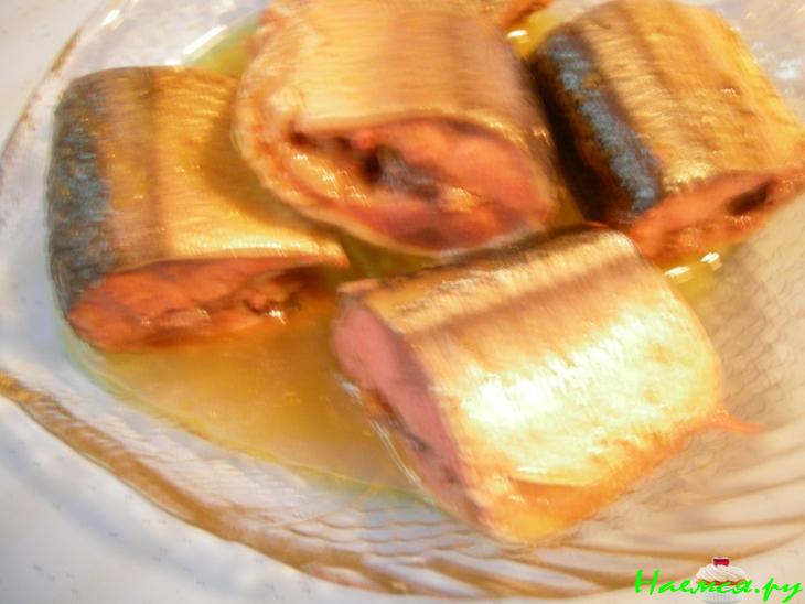 Сайра, тушеная в рассоле Сайра, тушеная в рассоле