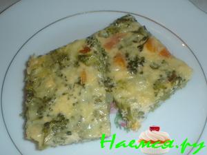 Запеканка из брокколи