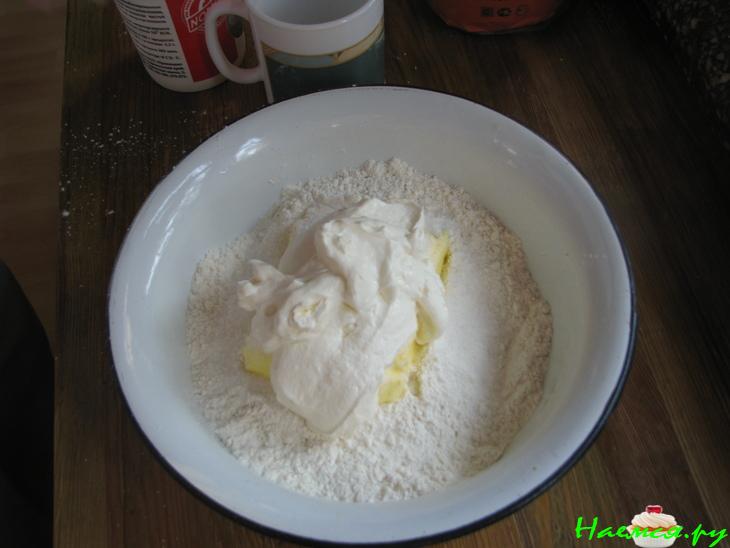 Рогалики ванильные