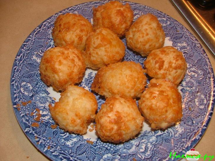 Сырные шарики с креветкой Сырные шарики с креветкой