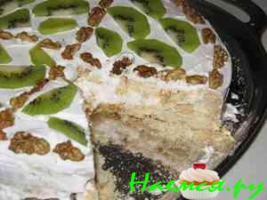 Торт 'Киевский' за 30 минут