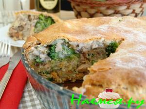 Английский рыбный пирог