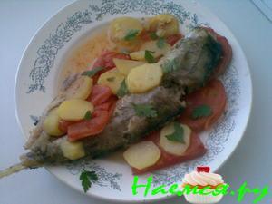 Рыбка в рукаве