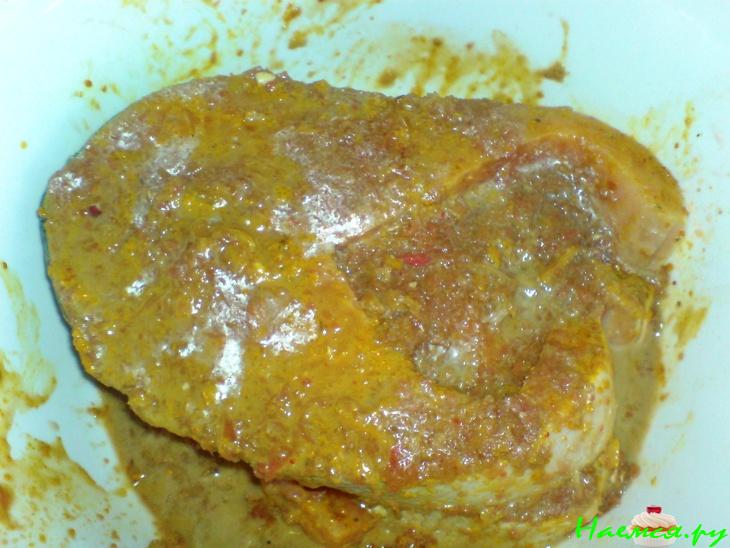 Стейк из семги