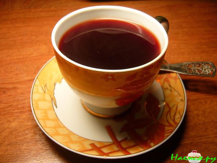 'Палкин чай' или тёмно-красный чай из вишни