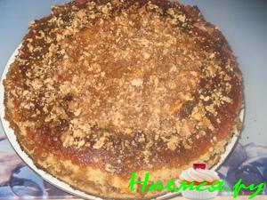 Торт "Сникерс" с кремом