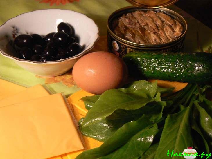 Салат "Рыбка в постельке" Салат "Рыбка в постельке"