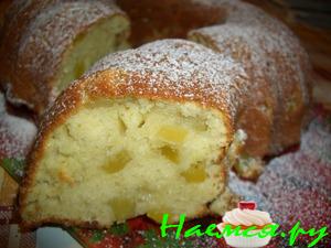 Пирог с фруктами