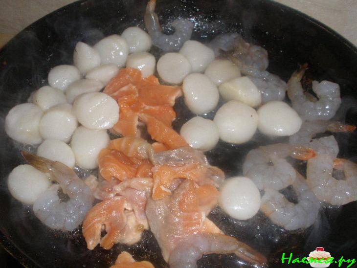 Шукрут с дарами моря