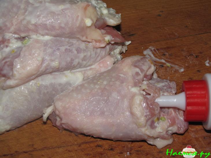 Голени куриные в индийском стиле