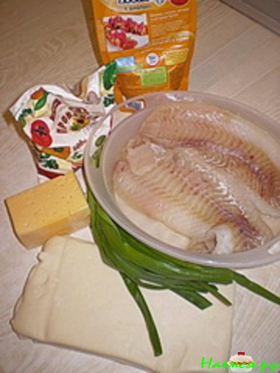 Пицца рыбная