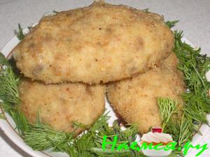 Котлеты с грибами куриные - 2