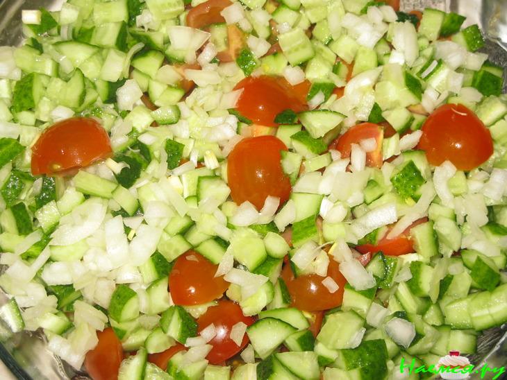 Салат "Маргаритка"