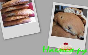 Печенье с сушеной вишней + Мягкое яблочное печенье