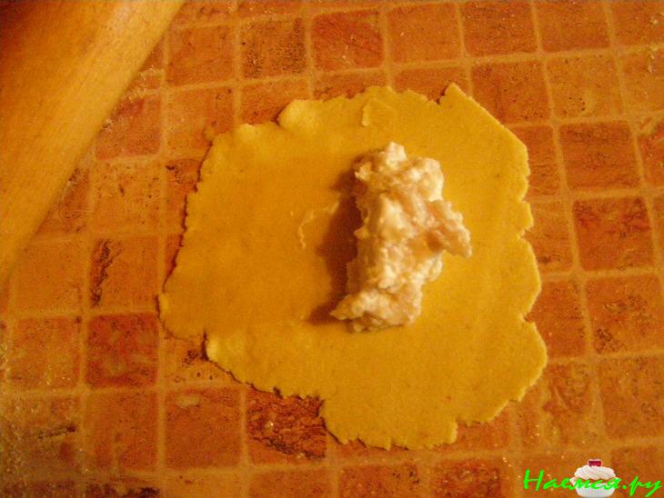 Чебуреки из кукурузной муки