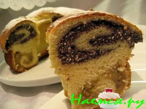 Кекс Маково-Марципановый