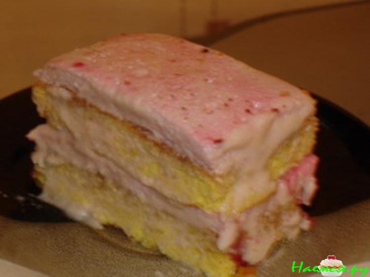 Пирожное бисквитно-фруктовое "Изабелла"