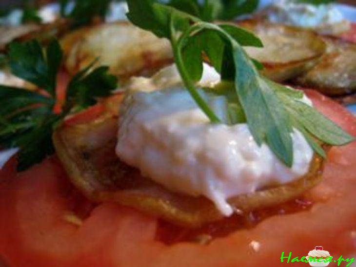 Томатно-баклажановая закуска Томатно-баклажановая закуска