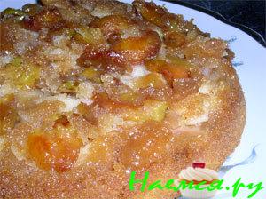 Перевернутый сливовый пирог