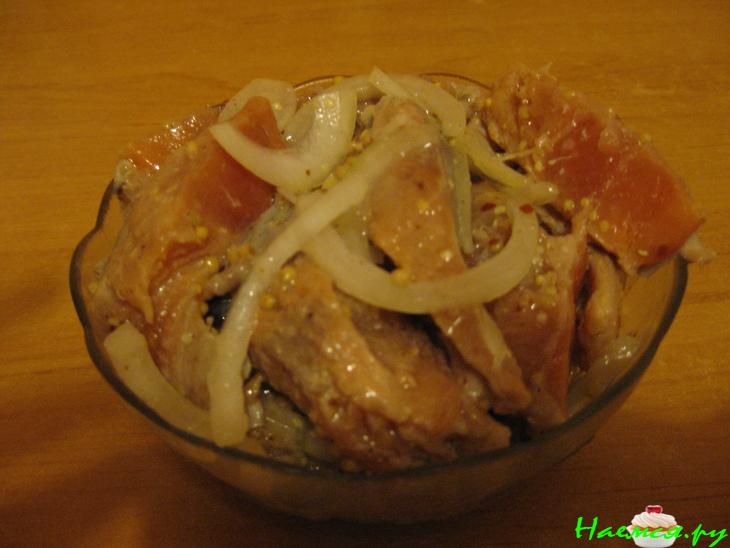 Рыба в маринаде пряная