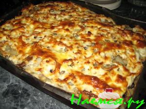 Картофельная фантазия с грибами